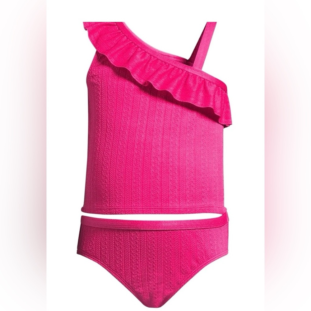 🔴‎ 3/$12 Pink tankini girl’s swimsuit. NWT!
